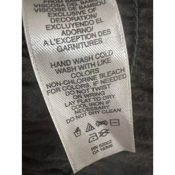 DKNY Army Green Blouse Size S - Picture 8 of 8